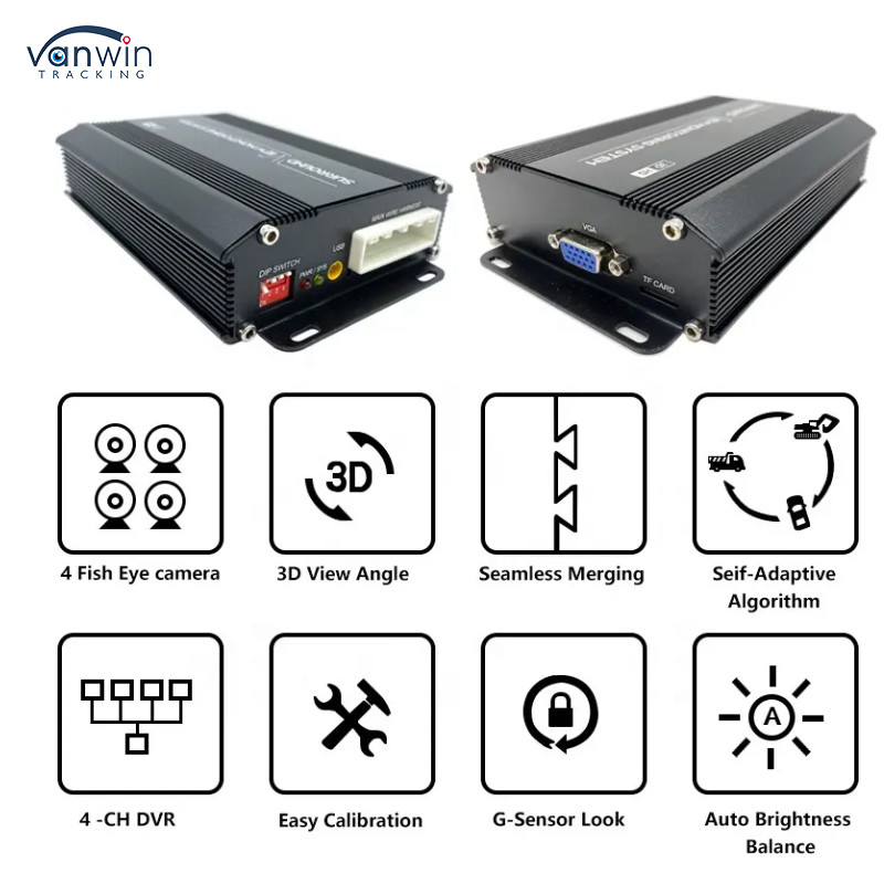 360 Full View High Quality Rear View Cameras Star Light Night Vision 360 Degrees Panoramic Parking Visual System