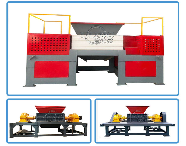 Fridge Recycling Scrap Metal Crusher CE Industrial Metal Shredder Machine