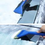 Customized Logo 33cm Car Ice Scraper Gum Stainless Steel for Winter Driving