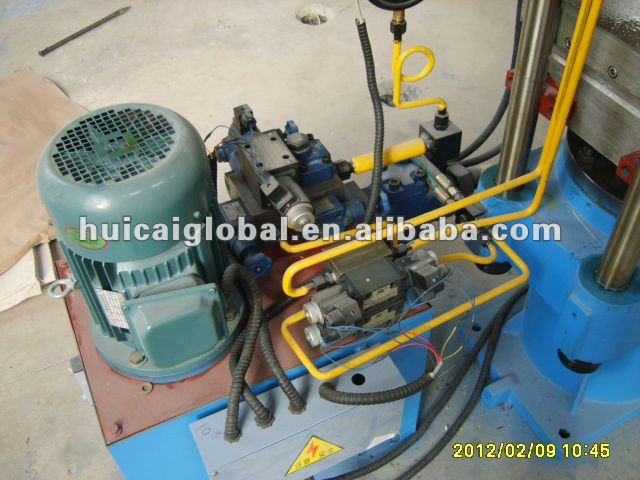 2 Working Layer Plate Press Vulcanizer for Rubber Press Machine Durable Construction