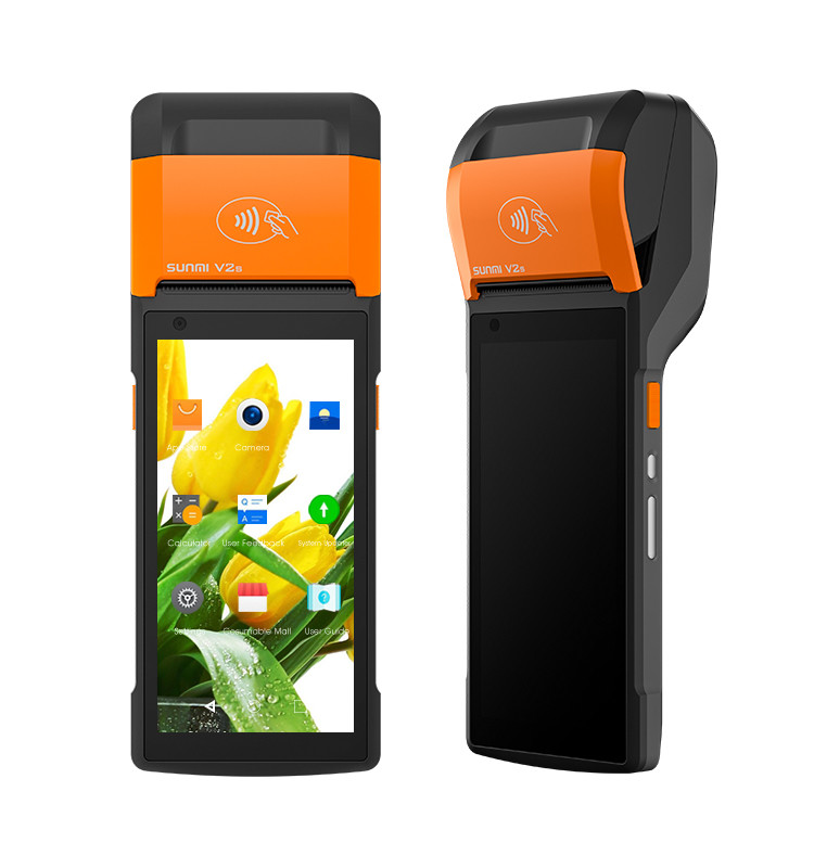58mm Printer Handheld NFC POS Terminal Android 11 with 5.5inch Touch Screen