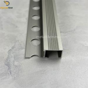 Quality Pencil Molding Tile Bullnose Tiles Bunnings Tile Nosing Trim Light Bright Titanium wholesale
