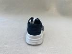 Size 35-40 Black And White Designer Sneakers Lace Up Thick Bottom Sneakers