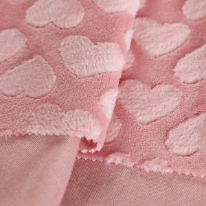 Quality 288F 150D 100 Polyester Fleece Fabric 280gsm For Upholstery Pillowslip wholesale