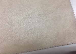 Quality Handfeeling Sofa Leather Fabric PU Surface Material Anti - Mildew wholesale