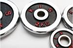 2.5kg 5kg 7.5kg 10kg 15kg 20kg chromed dumbbell palte barbell plate for weight