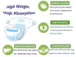 High Absorption Breathable Full Cotton Adult Baby Pant Style Diapers