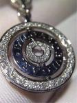 Real low price and high quality jewels B diamond necklace 18k gold diamond