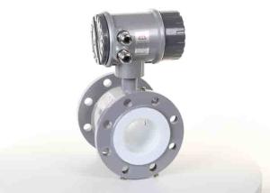 Quality PTFE Liner Electromagnetic Water Flow Meter For Chemical Fluid Measurement DN200 wholesale