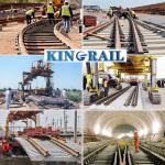 EN Standard En 49E2 (U33) Steel Rail from China