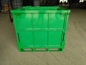 Quality Manufacturer sale industrial metal stackable pallet cage wholesale