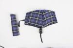 21 Inch Tartan Auto Open Close Umbrella Lightweight Small Automatic Umbrella