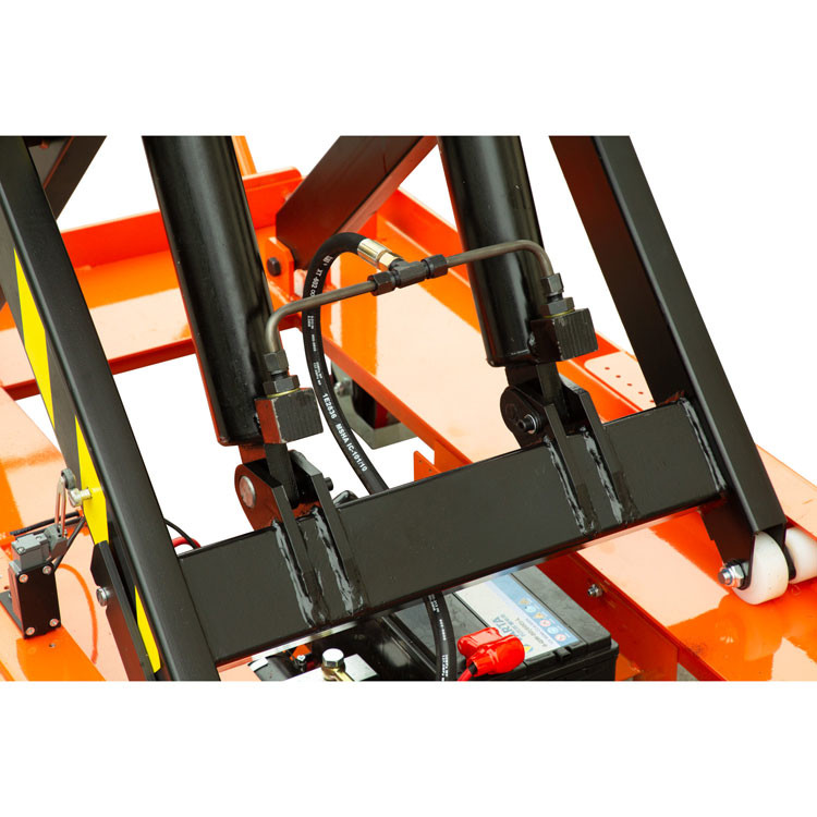 Material Handling Mobile Scissor Lift Platform Table 1000kg Loading