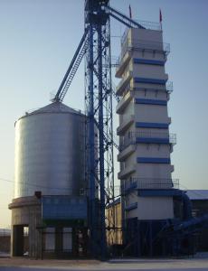 Quality Continous Type 200 Tons Raw Paddy Dryer Tower For Grain Storage wholesale