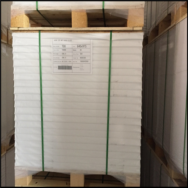 Offset Printing Compatible Chemical-Mechanical Pulp Art Paper Snow Eagle and Durable