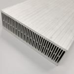 High Power Double Base Heasink Aluminium Extrusion Profiles For Refrigeration