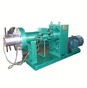 Quality Hot Feeding Rubber Extruder Machine Single Screw wholesale