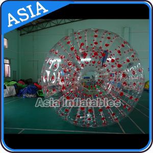 Quality Color Dots Inflatable Zorb Ball , Grass Zorb Ball , Inflatable Human Hamster Ball Customized for Kids and Adults wholesale