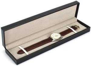 Quality SGS Decorative Custom Leather Gift Box Leather Watch Storage Case Carefully Crafted wholesale