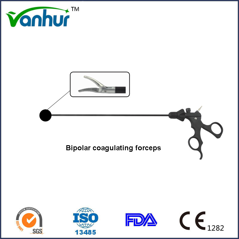 Laparoscopic Atraumatic Dual Action Bipolar Coagulating Forceps