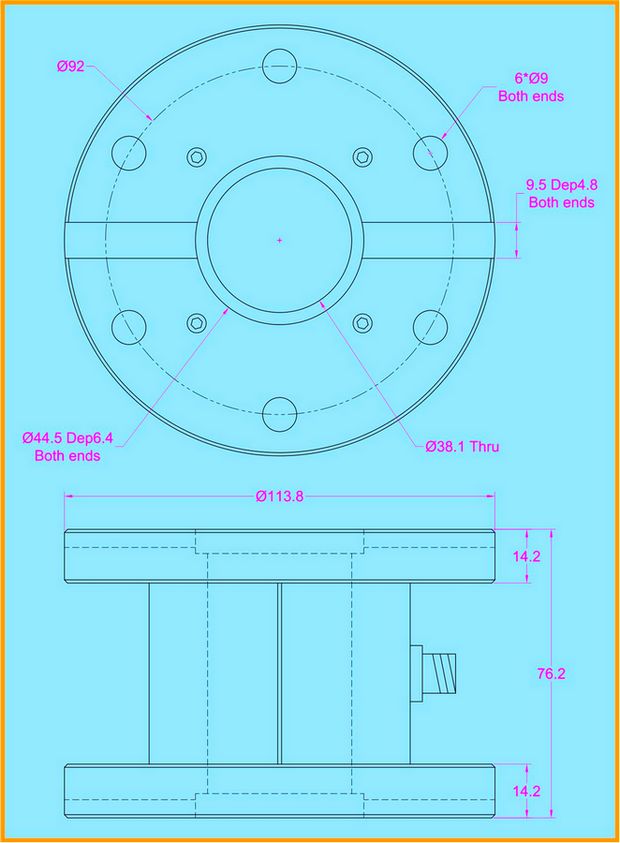 through hole torque sensor