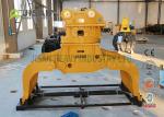 Square Rotating Demolition Grapple , Excavator Hydraulic Stone Sorting Grab