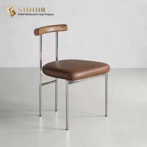 Quality Modern Dinning Chair, High Quality Chair, Restaurant Dinning Chair, High Density Foam, PU Leather Upholstery Chair wholesale