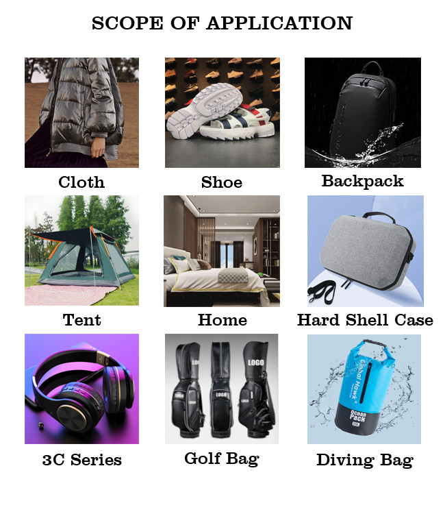 Waterproof Material Durable Pu Fabric For Cases Bags Tents Fishing Equipment Furnishing Textiles