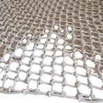 Helideck Anti Skid Landing Rope Net With Fire Retardant