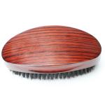 Wavy Gift Boar Bristle Wave Brush Beech Natural Wood Bend Palm 360 Hair Brush