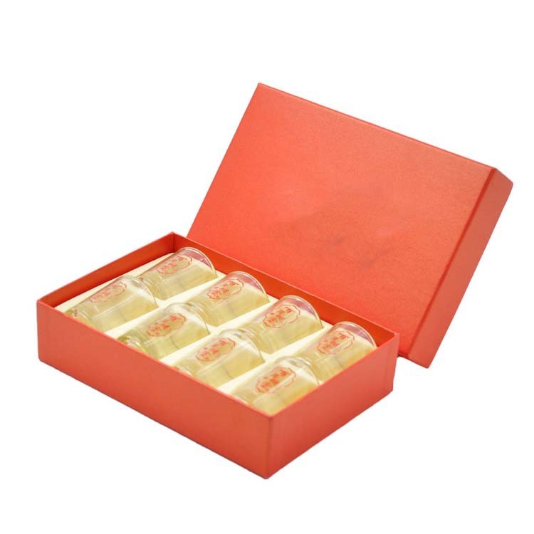 custom wineglass rigid gift box two four six eight pieces wine cups gift box