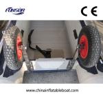 Soild 330 Reinforced Inflatable Boat Accessories , Inflatable Boat Launching