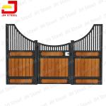Bamboo Barn Stable Horse Stall Fronts High Heat Treated Density Carbonized
