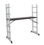 Durable Aluminum Scaffold Tower 2x6 Slip Resistant Stabler Performance