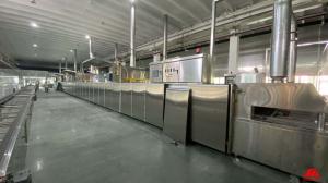 Quality PLC Control 1000kg/h Mufffin Automatic Cake Production Line wholesale