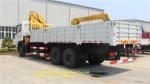Straight Arm Truck Mounted Crane 10T SQ10SK3Q Self Locking Up And Down