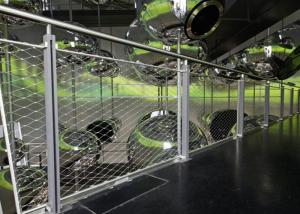 Quality Flexible Decorative Safety Rope Mesh For Balustrade Stainless Steel Ss304 2.0 Mm Wire wholesale
