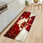 Christmas Long Strip Washable Kitchen Carpet For Sofa Area