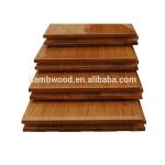 Engineered Stranded Bamboo Flooring Handcrafted Natural Style Carbonized Click