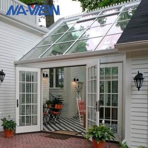 Quality Bespoke Gable Roof Sunroom Patio Enclosures Plus Customized Color wholesale