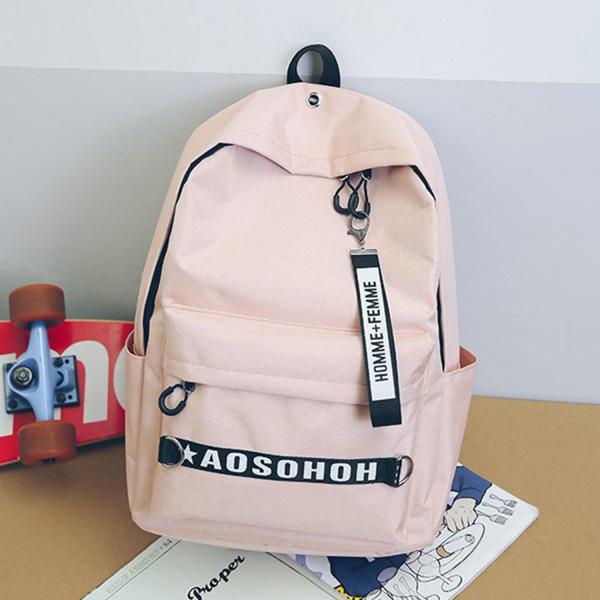 New fashionable women's backpack leisure backpack with large capacity college