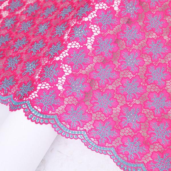 F50275 51"-52" width wholesale african lace fabrics high quality 5 yards for