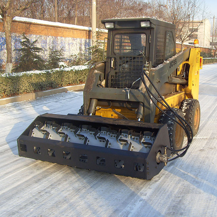 SNSC EPA EV Engine 350kg 500kg Mini Diesel Skid Steer Loader Max Dumping Height 2050mm