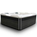 Freestanding Soaking Whirlpool Massage Spa Hot Tub For 4 Person