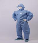 Level 4 Sterile Disposable Cpe Isolation Gown Fluid Resistant