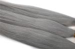 8-24 Inches Stock hot selling grey color hair weft 100% brazilian virgin human
