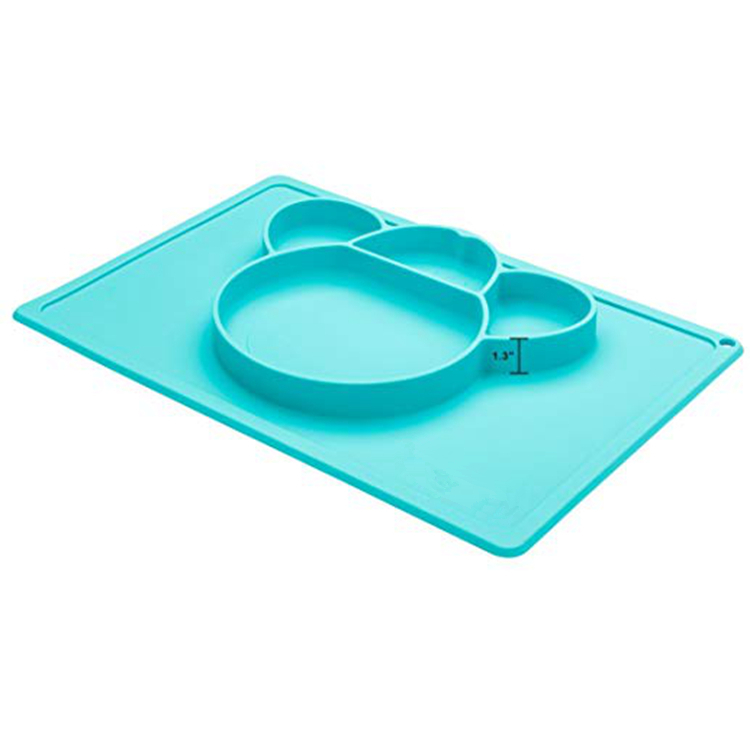 Children Silicone Placemat Baby Feeding Mat Plate Fancy Food Grade Baby Mat Baby Easy Feeding Tool
