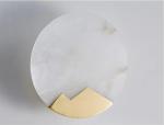 Luxury Alabaster Bedroom Bedside Wall Lamp Creative Staircase Aisle Art