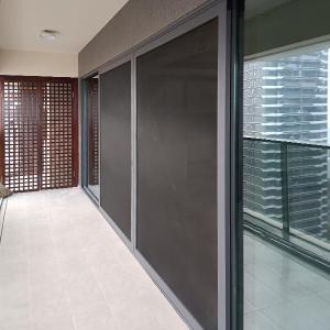 Quality Stainless Steel Diamond Mesh Double Door Fly Screen Door Adjustable wholesale
