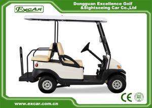 Quality White Used Electric Golf Carts With Trojan Battery CE Approved 4 Seater 275A wholesale